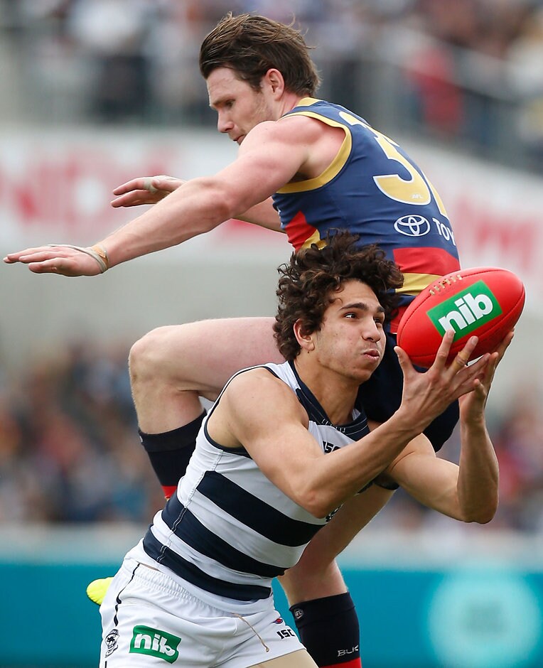 AFL 2015 Rd 23 - Geelong v Adelaide Patrick Dangerfield's first clash against Adelaide in Geelong colours will be broadcast in HD on free-to-air TV - ${keywords}